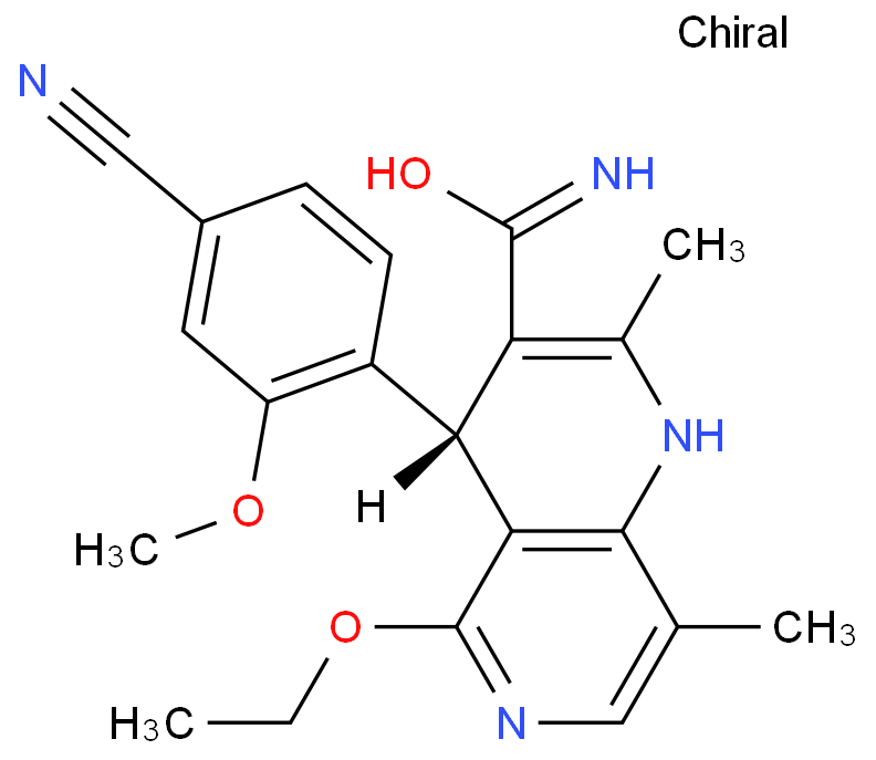 非奈利酮化学结构式
