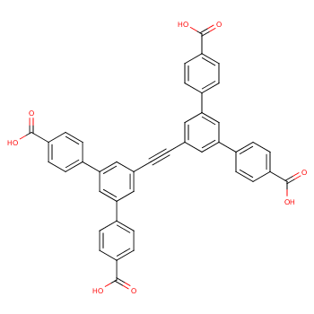 5′,5′′′′-(1,2-Ethynediyl)bis[[1,1′:3′,1′′-terphenyl]-4,4′′-dicarboxylic acid]