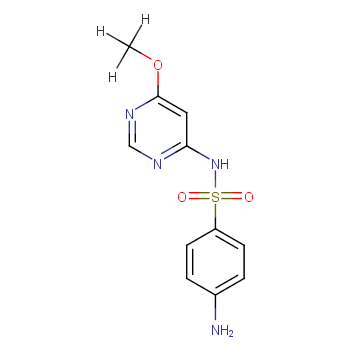 [甲氧基-2H3]-磺胺间甲氧嘧啶