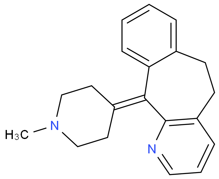 11-(1-methylpiperidin-4-ylidene)-5,6-dihydrobenzo[1,2]cyclohepta[3,4-b]pyridine