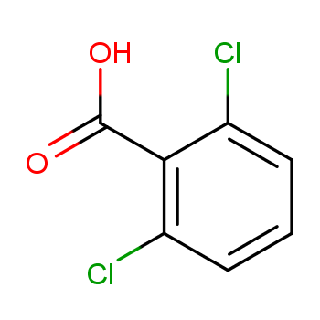 2,6-二氯苯甲酸化学结构式
