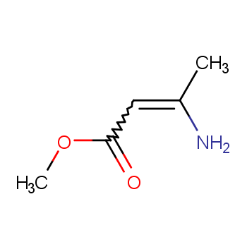 Methyl 3-aminocrotonate structure