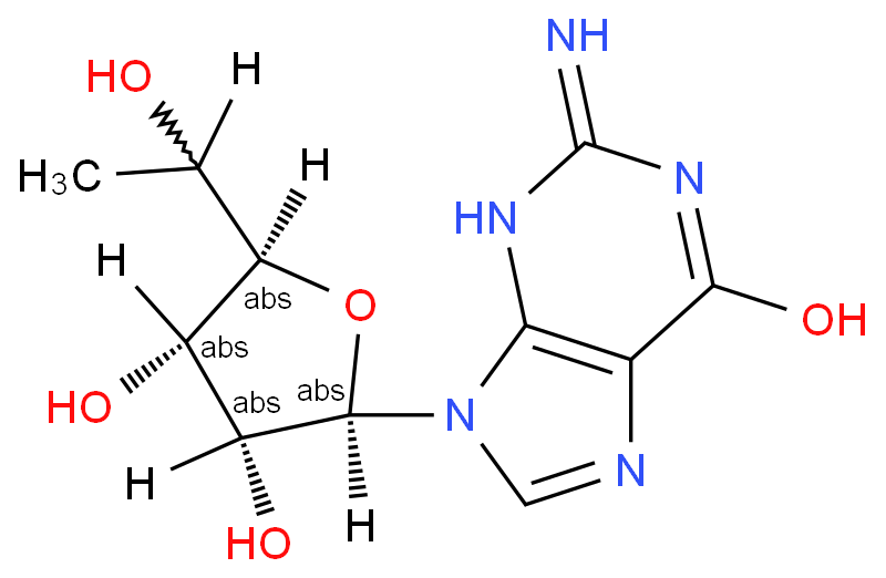 9-(6'-Deoxy-Beta-D-Allofuranosyl)Guanine