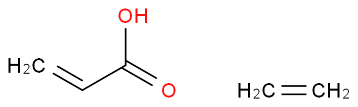 乙烯丙烯酸共聚物化学结构式