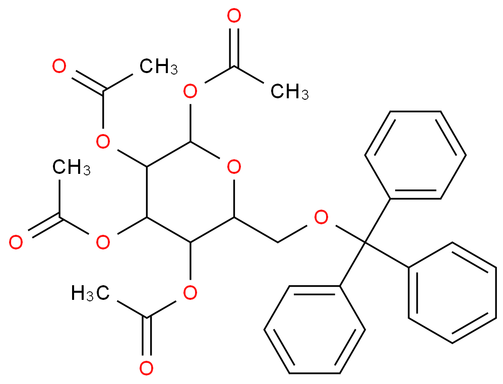 1,2,3,4-TETRA-O-ACETYL-6-O-(TRIPHENYLMETHYL)-β-D-GLUCOPYRANOSE