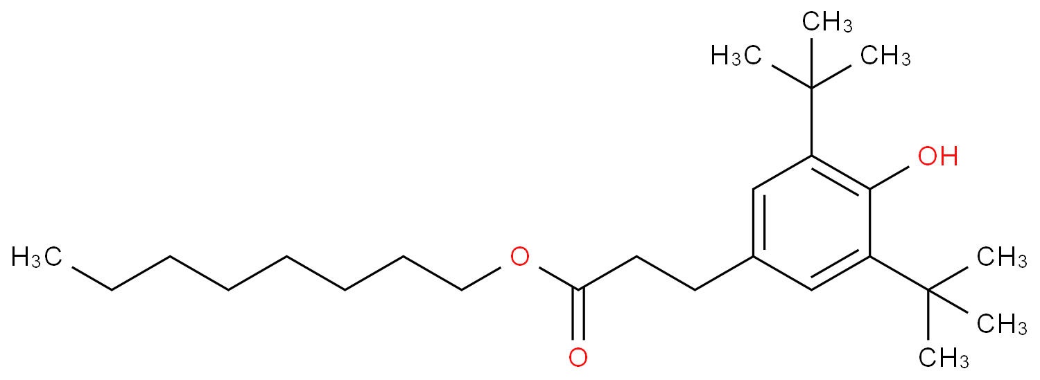 抗氧化剂 1135化学结构式