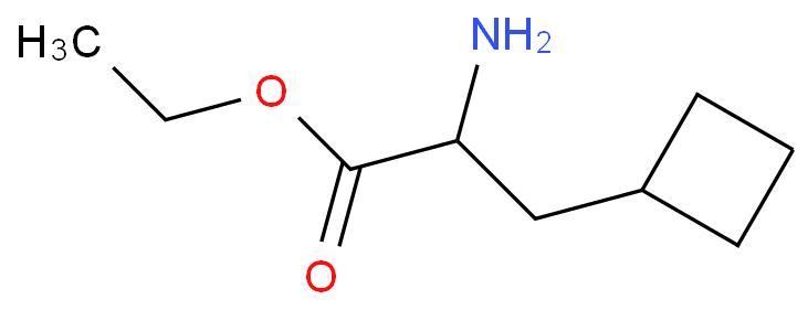 Ethyl 2-amino-3-cyclobutylpropanoate  