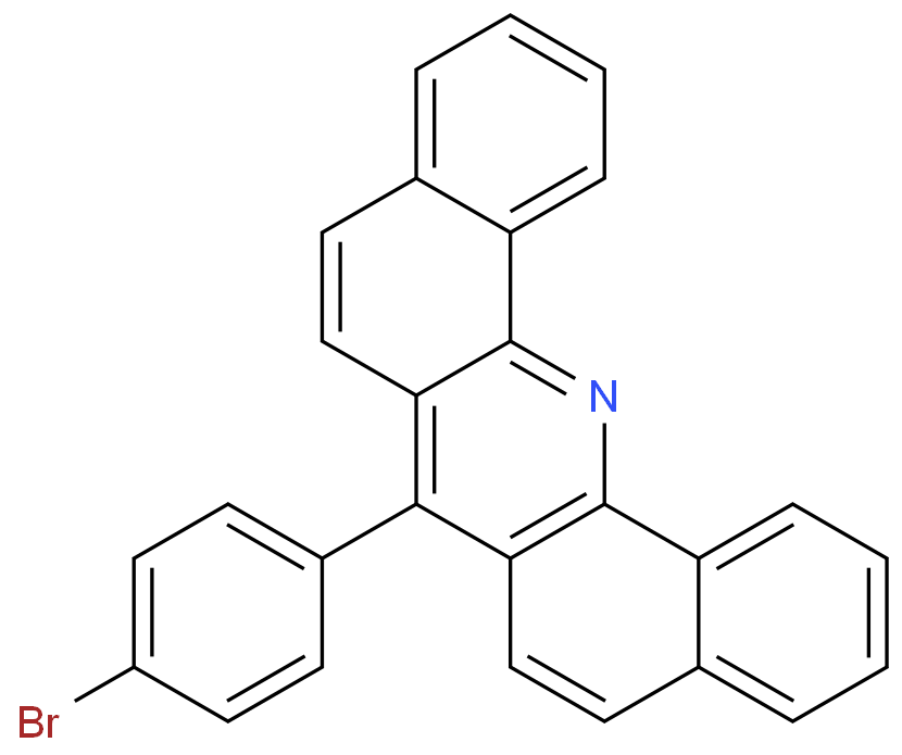 7-(4-溴苯基)二苯并[c,h]吖啶CAS号1352166-93-8； （现货优势供应/质量保证）