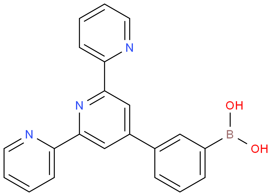 4'-(3-硼酸基)-2,2':6',2''三联吡啶