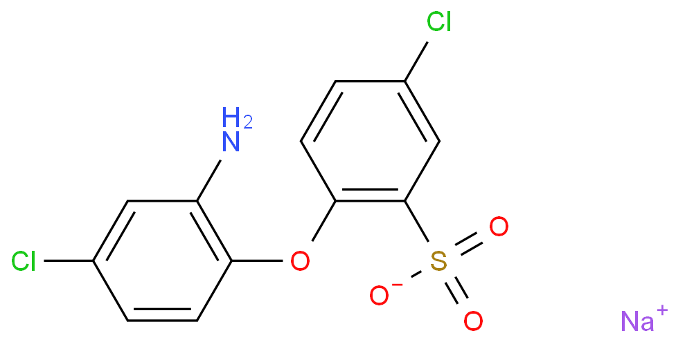 Sodium 2-amino-4,4'-dichlorodiphenylether-2'-sulfonate