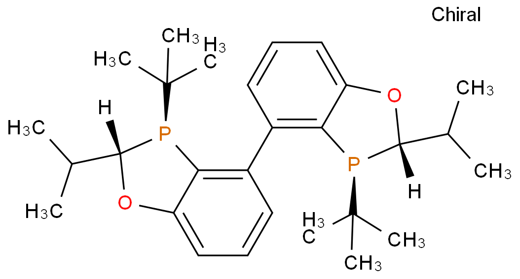 (2S,2'S,3S,3'S)-3,3'-二叔丁基-2,2'-二异丙基-2,2',3,3'-四氢-4,4'-二苯并[d][1,3]氧磷杂环戊二烯