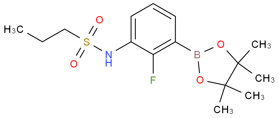 [Perfemiker]N-(2-氟-3-(4,4,5,5-四甲基-1,3,2-二氧硼杂环戊烷-2-基)苯基)丙烷-1-磺酰胺,95%