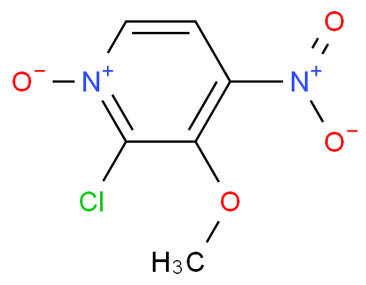 Pyridine, 2-chloro-3-Methoxy-4-nitro-, 1-oxide