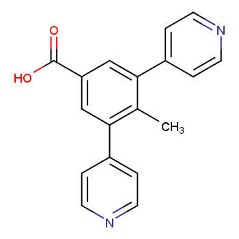 4-甲基-3,5-双(吡啶-4-基)苯甲酸CAS号2241495-55-4