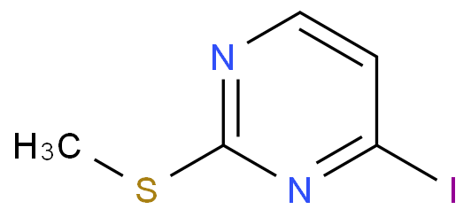 Pyrimidine,4-iodo-2-(methylthio)-