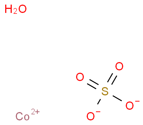 60459-08-7 硫酸钴 结构式图片