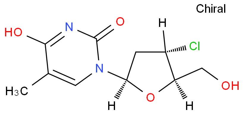 ZIDOVUDINE RELATED COMPOUND B (25 MG) (3'-CHLORO-3'-DEOXYTHYMIDINE)