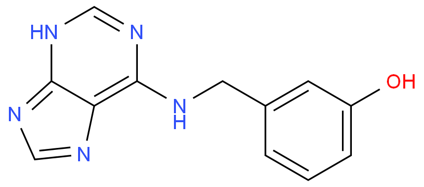 3-[(9H-嘌呤-6-基氨基)甲基]苯酚 meta-topolin(MT)