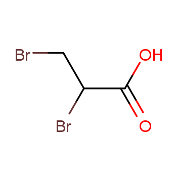 2,3-二溴丙酸化学结构式
