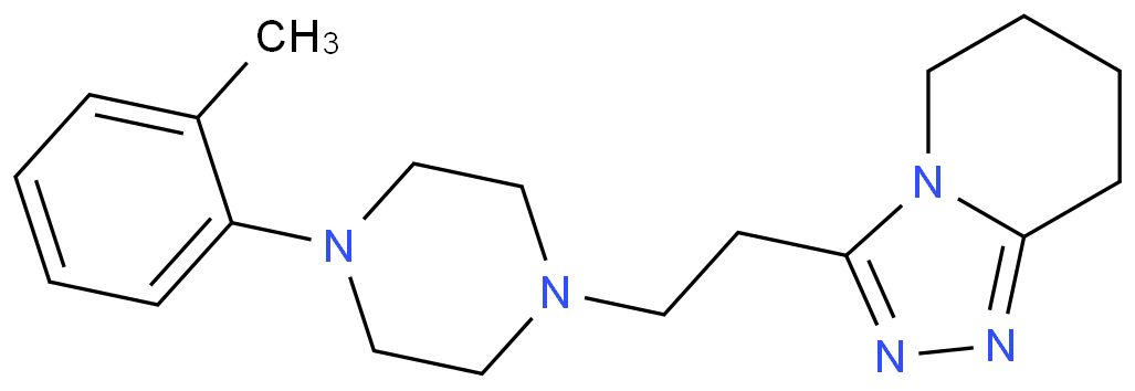 3-[2-[4-(2-methylphenyl)piperazin-1-yl]ethyl]-5,6,7,8-tetrahydro-[1,2,4]triazolo[4,3-a]pyridine