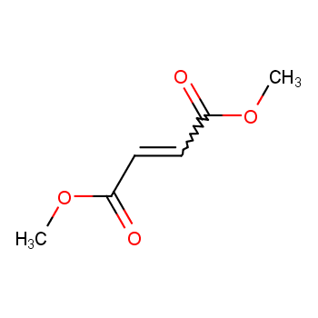 富马酸二甲酯化学结构式