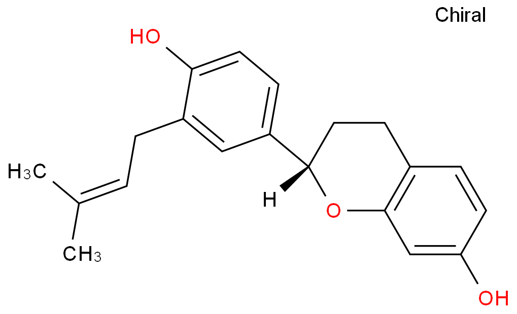 7,4'-二羥基-3'-異戊烯基黃烷