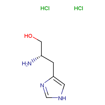 1H-Imidazole-5-propanol,b-amino-, hydrochloride (1:2), (bS)-  