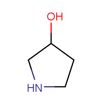 2799-21-5 (R)-3-吡咯烷醇 结构式图片