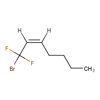 1-BROMO-1,1-DIFLUORO-2-HEPTENE