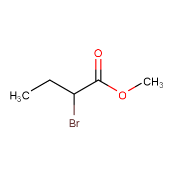 2-溴丁酸甲酯化学结构式