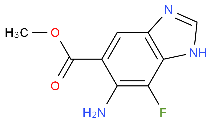 6- 氨基 -7- 氟 -3H-苯并咪唑 -5- 羧酸甲酯
