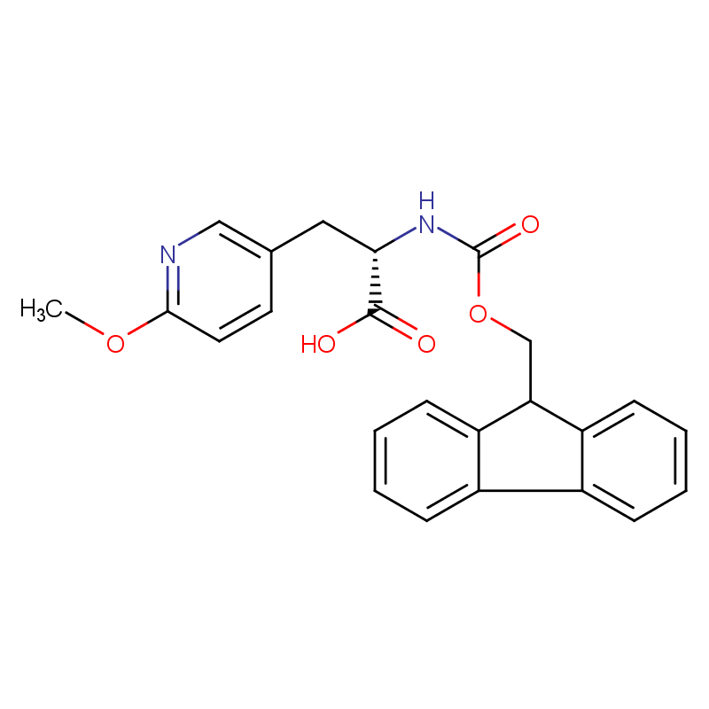 (S)-2-((((9H-芴-9-基)甲氧基)羰基)氨基)-3-(6-甲氧基吡啶-3-基)丙酸 CAS号:1821775-88-5科研及生产专用 高校及研究所支持货到付款