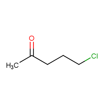 5-氯-2-戊酮化学结构式
