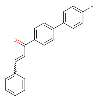 1-(4'-溴联苯-4-基)-3-苯基-2-丙烯-1-酮