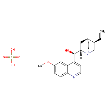 quinine sulfate dihydrate CAS:6119-70-6 Brand:YOUZE