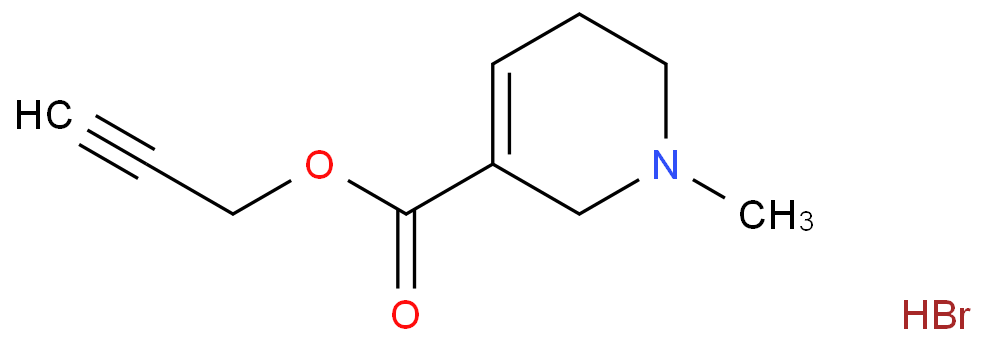 [Perfemiker]1,2,5,6-四氢-1-甲基-3-吡啶羧酸 2-丙炔-1-基酯氢溴酸盐,95%
