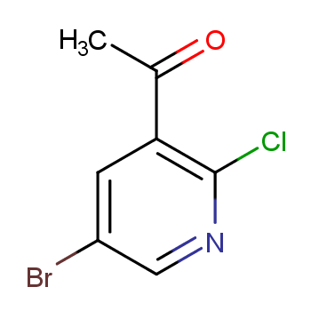 1-(5-溴-2-氯吡啶-3-基)乙酮