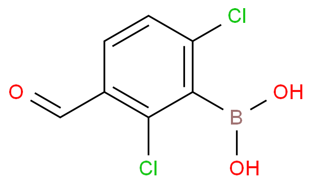 2,6-DICHLORO-3-FORMYL-BENZENEBORONIC ACID