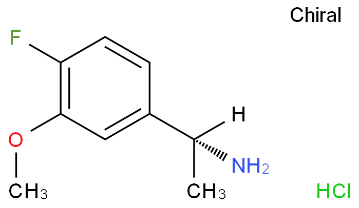 (R)-1-(4-氟-3-甲氧基苯基)乙胺盐酸盐/1256944-96-3