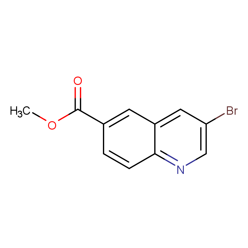 3-溴-6-喹啉甲酸甲酯 CAS号:205114-17-6科研及生产专用 高校及研究所支持货到付款