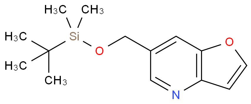 6-((tert-Butyldimethylsilyloxy)methyl)-furo[3,2-b]pyridine