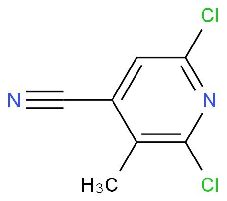 4-Pyridinecarbonitrile, 2,6-dichloro-3-methyl-  