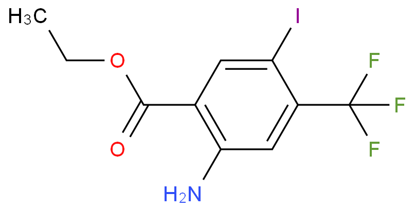 2-氨基-5-碘-4-(三氟甲基)苯甲酸乙酯/1131587-57-9