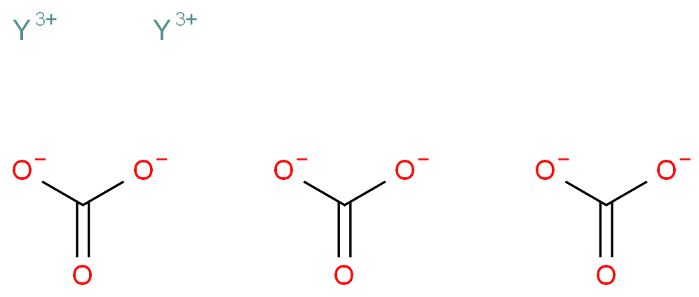 YTTRIUM CARBONATE structure