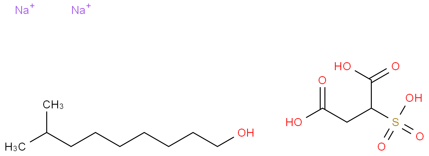 disodium C-isodecyl sulphonatosuccinate