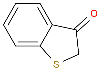 1-苯并噻吩-3(2H)-酮化学结构式