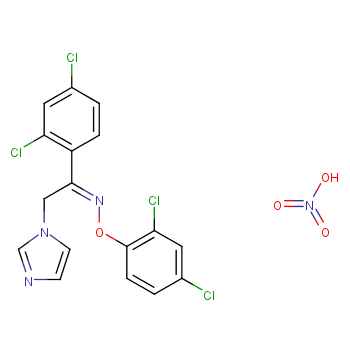 硝酸奥昔康唑化学结构式