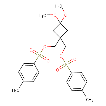 (1-HYDROXYMETHYL-3,3-DIMETHOXYCYCLOBUTYL)METHANOL BISP-TOLUENESULFONATE