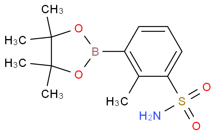 2-甲基-3-硼酸嚬哪醇酯苯磺酰胺CAS号1261295-10-6；（科研试剂/少量现货供应，质量保证）