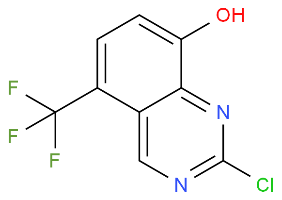 8-Quinazolinol, 2-chloro-5-(trifluoromethyl)-
